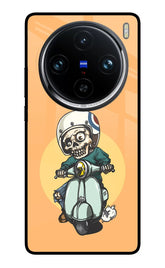 Undead Biker Vivo X100 Pro Glass Case